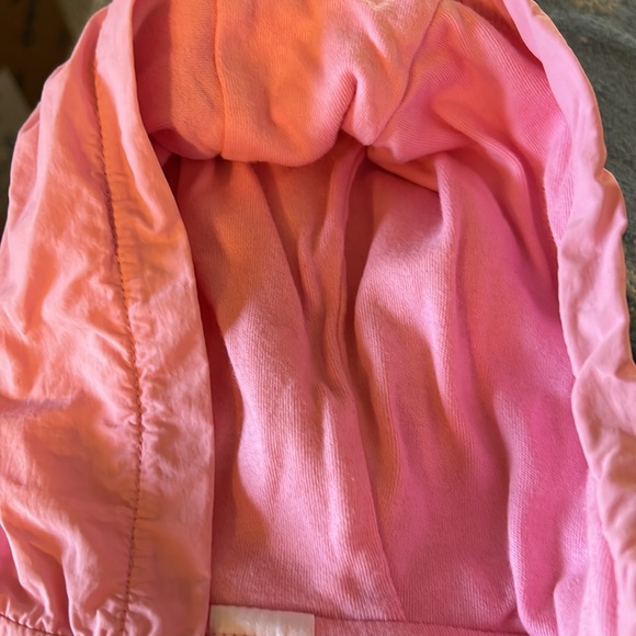 Just One You by Carter’s Lined Hoodie WindBreaker Jacket Newborn Girl EUC Zip Up - Picture 11 of 11